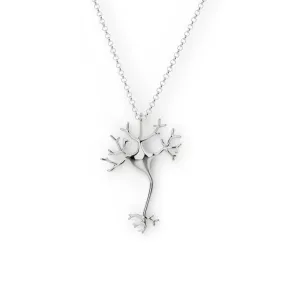 neuron necklace | silver