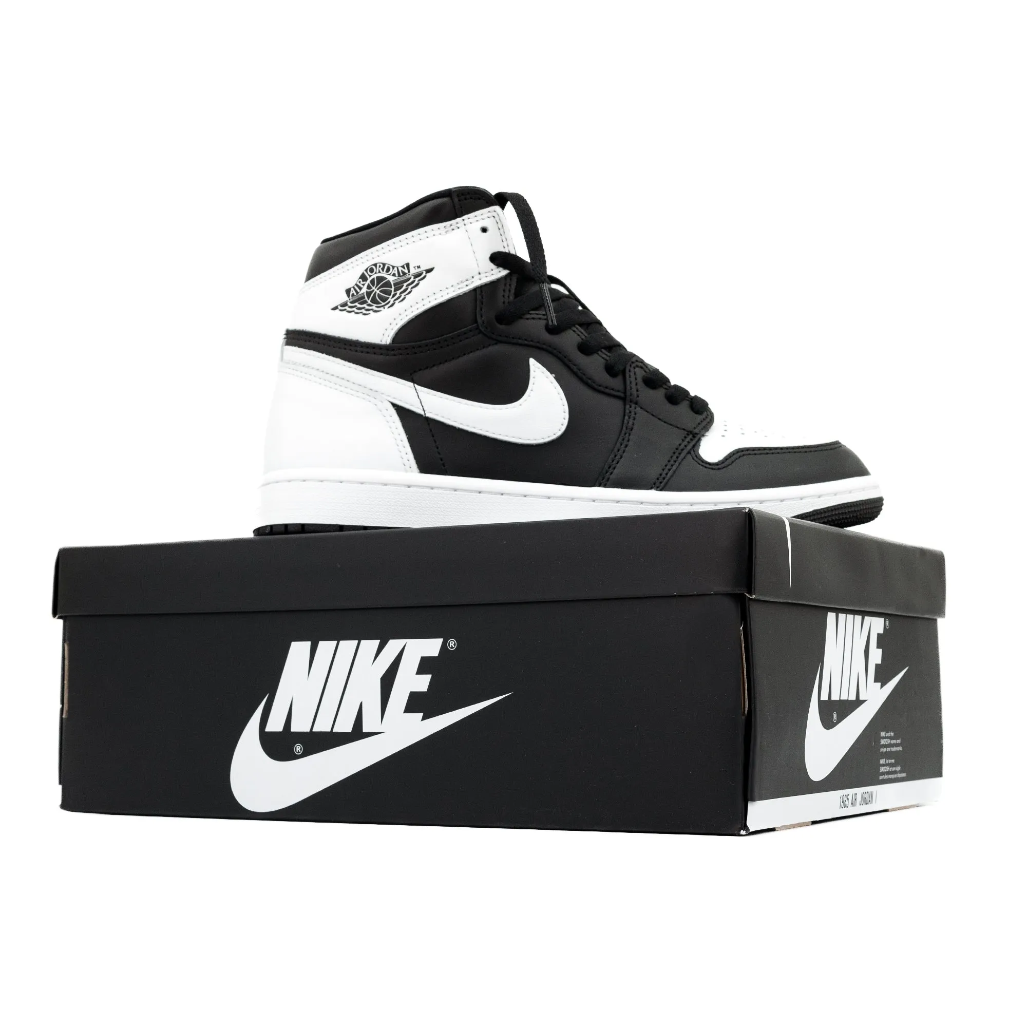 Nike Air Jordan 1 Retro High OG Men's Shoes Black/White DZ5485-010