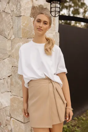 OCEANA Skirt Beige