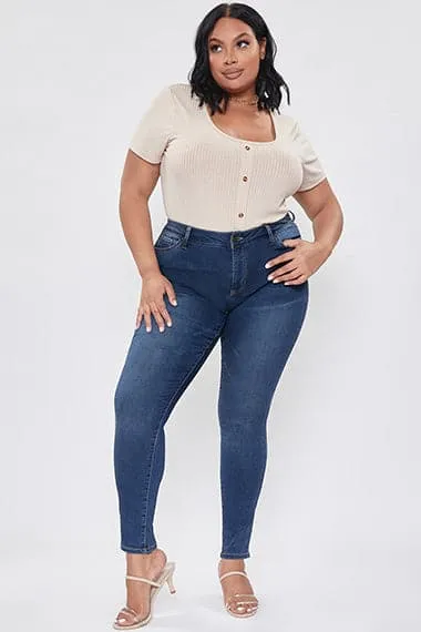 Plus Size Women's Essential HyperDenim Skinny Jeans