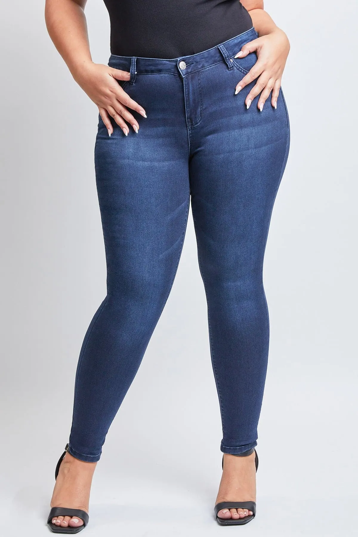 Plus Size Women's Essential HyperDenim Skinny Jeans