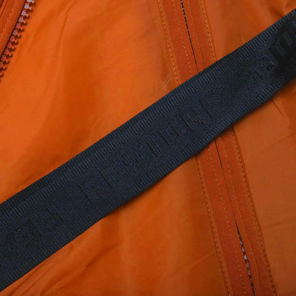 Sherman Convertible Puffer Vest - Burnt Orange