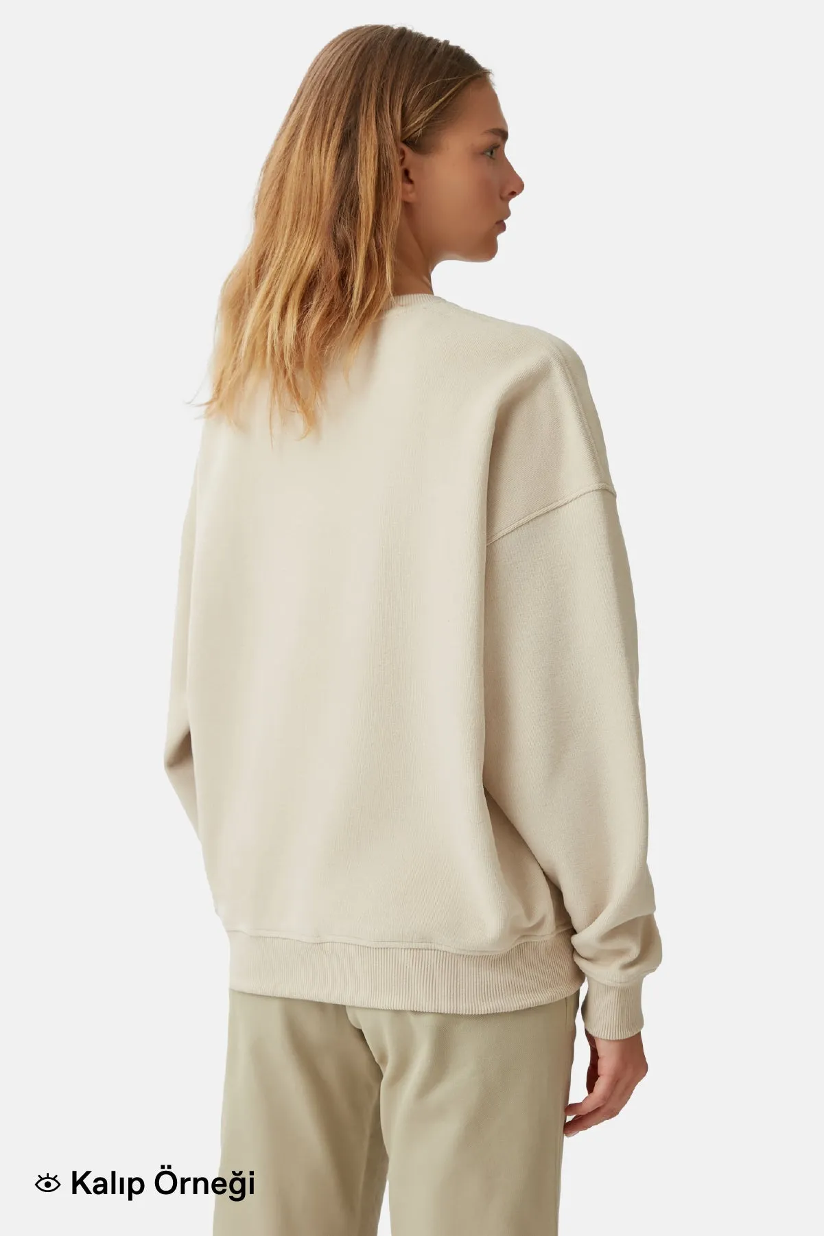 Sincap Super Soft Sweatshirt - Krem