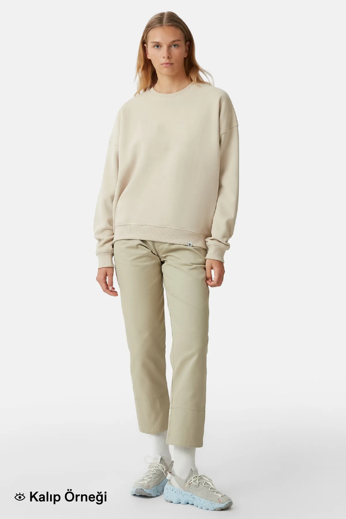 Sincap Super Soft Sweatshirt - Krem