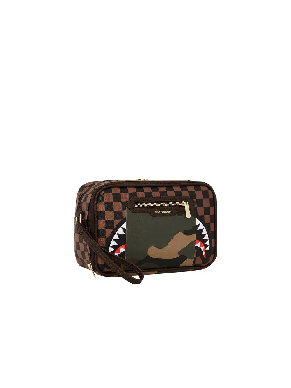 Sip Whit Camo Accent Toiletry Brick - Multicolor