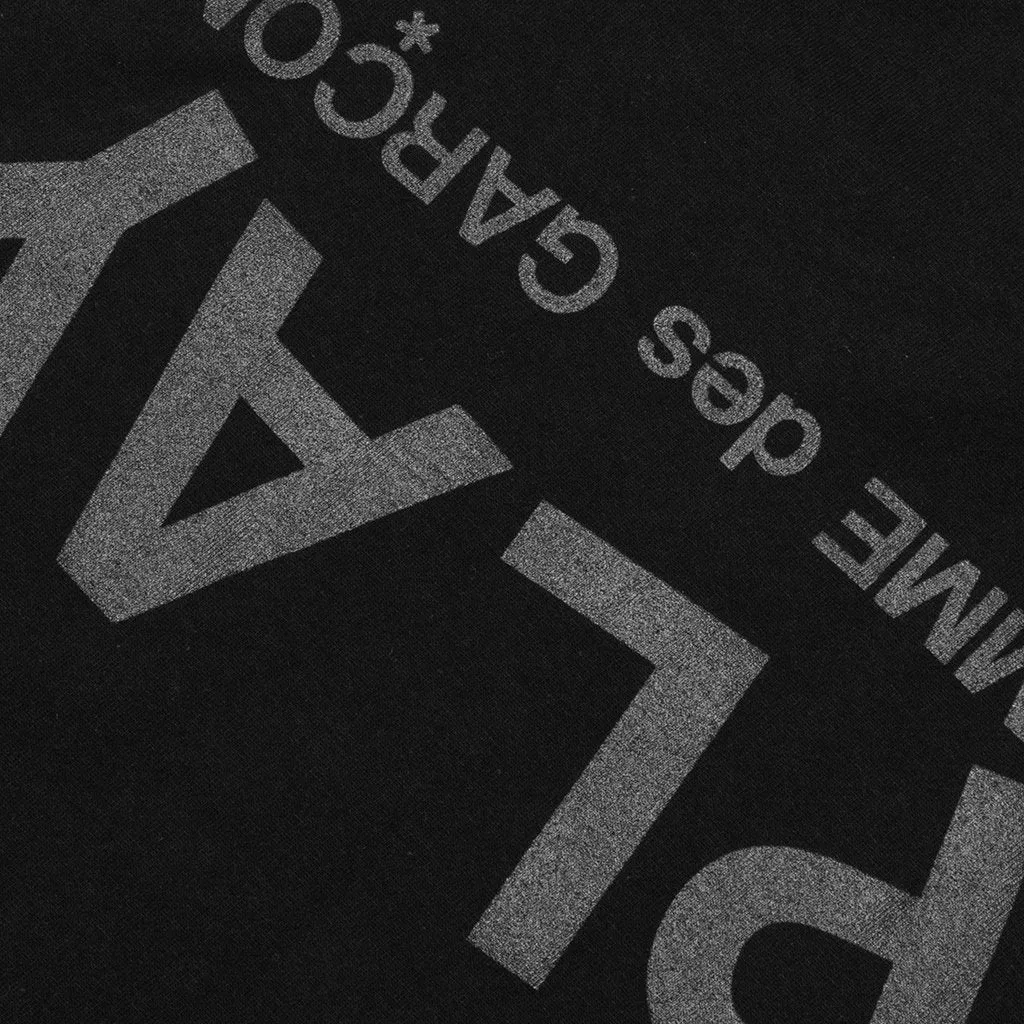 Text T-Shirt - Black/Black