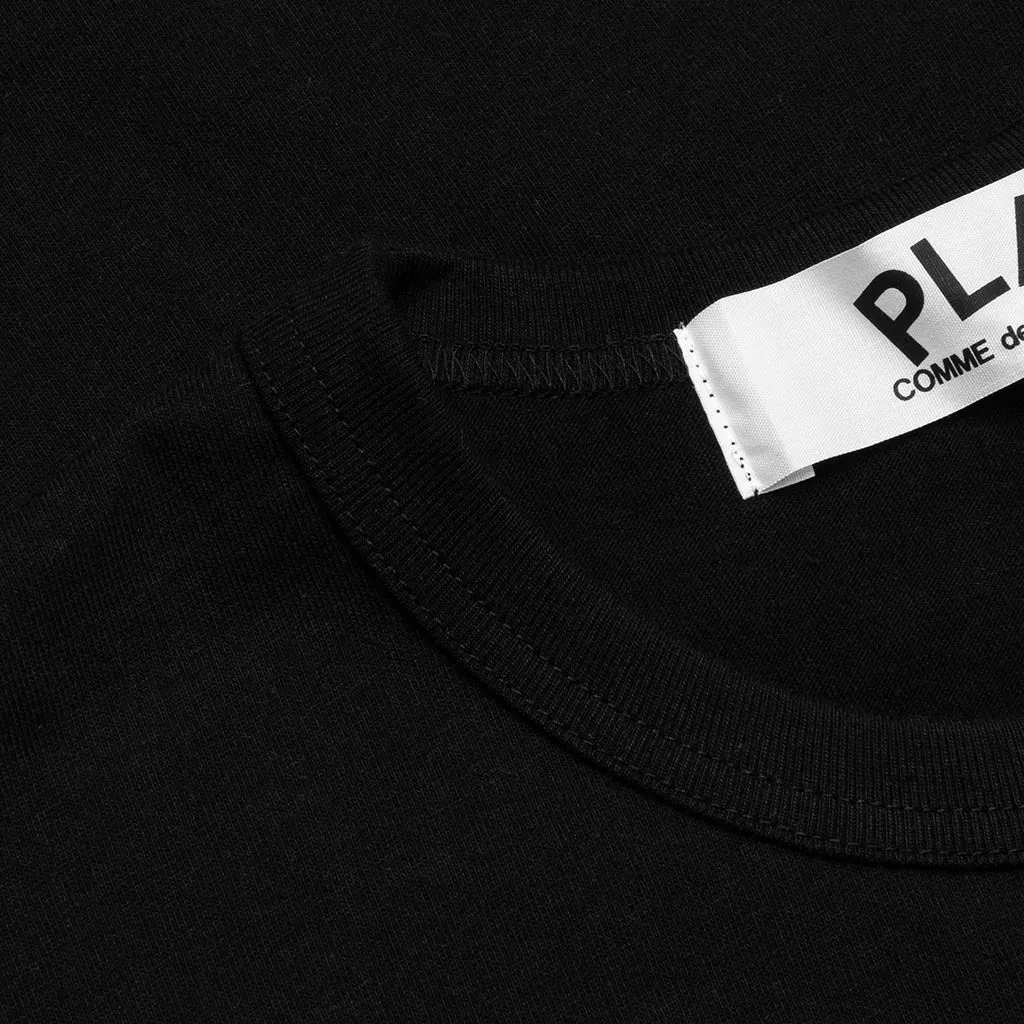 Text T-Shirt - Black/Black