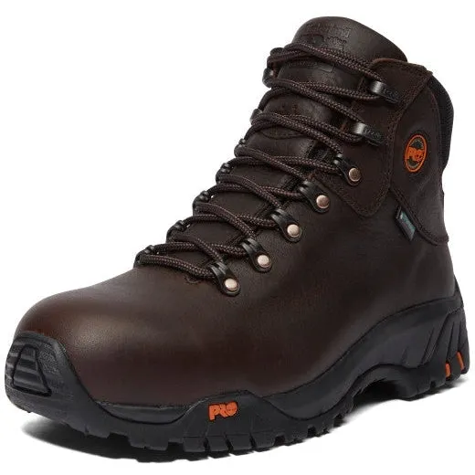 Timberland Pro Men's Titan Alloy Toe WP Slip Resist Work Boot -Brown- TB185520214