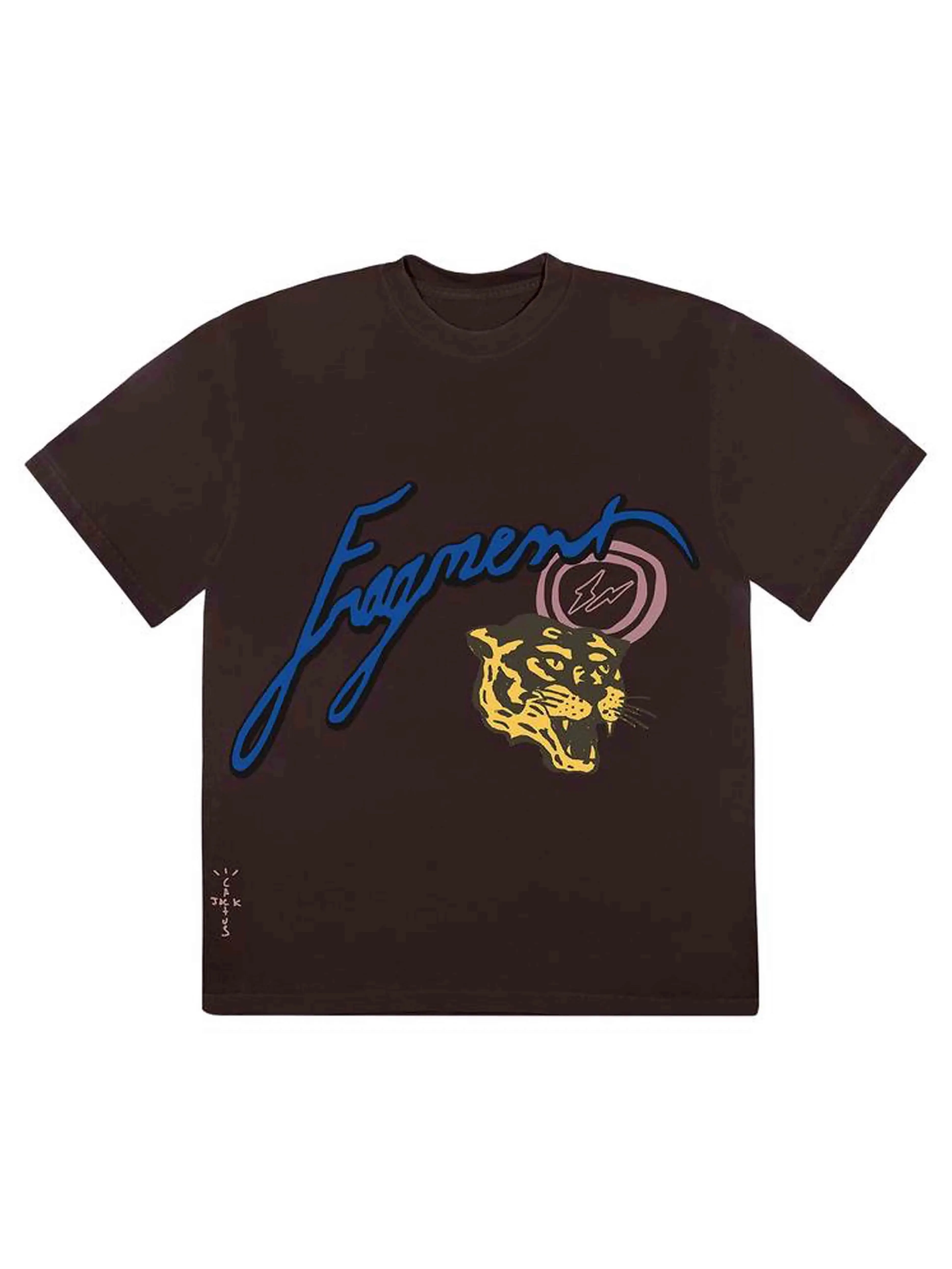 Travis Scott Cactus Jack For Fragment Icons Tee Brown