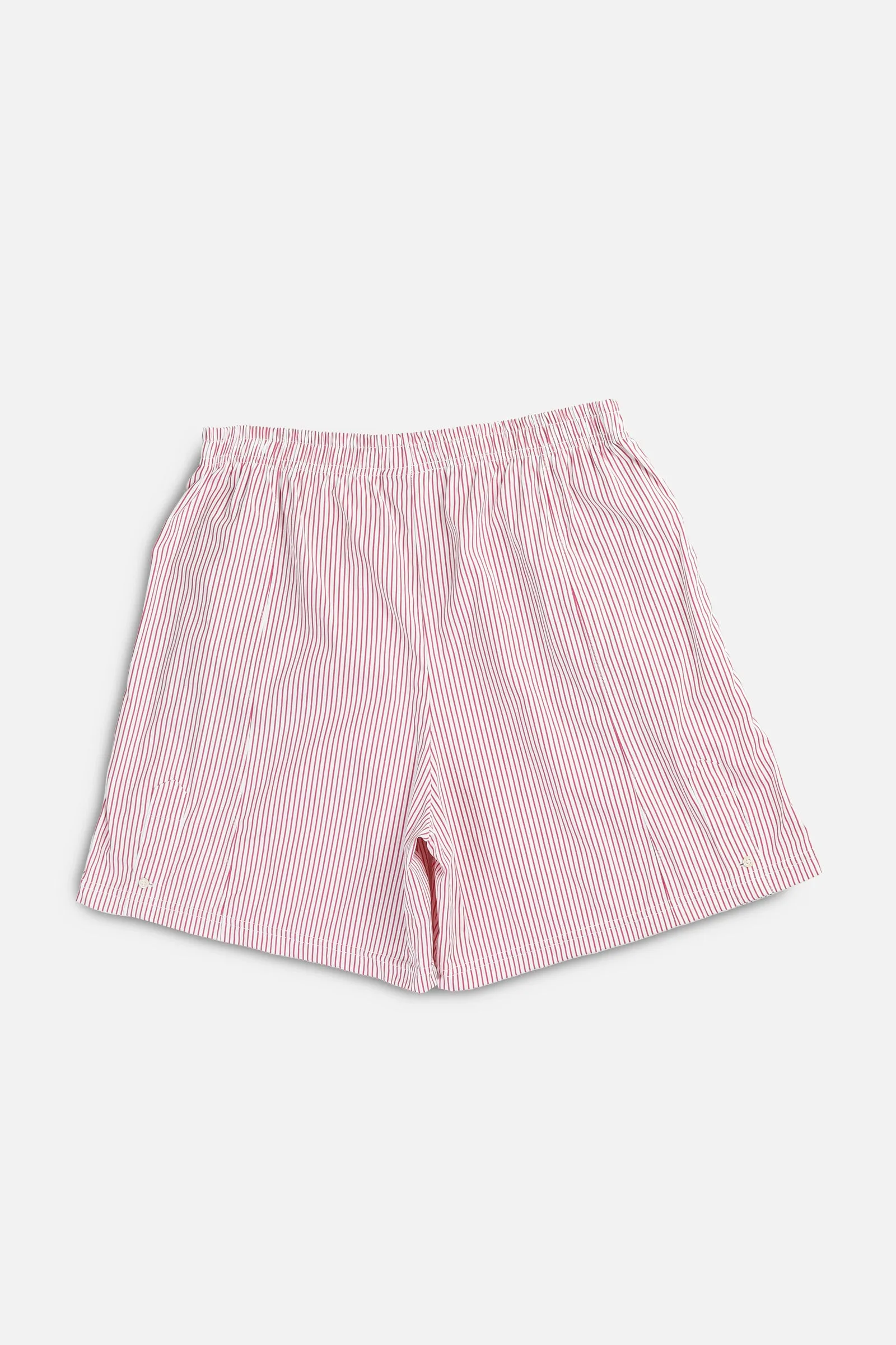 Unisex Rework Oxford Boxer Shorts - L