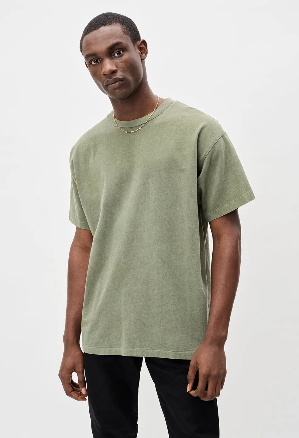 University Tee / Moss