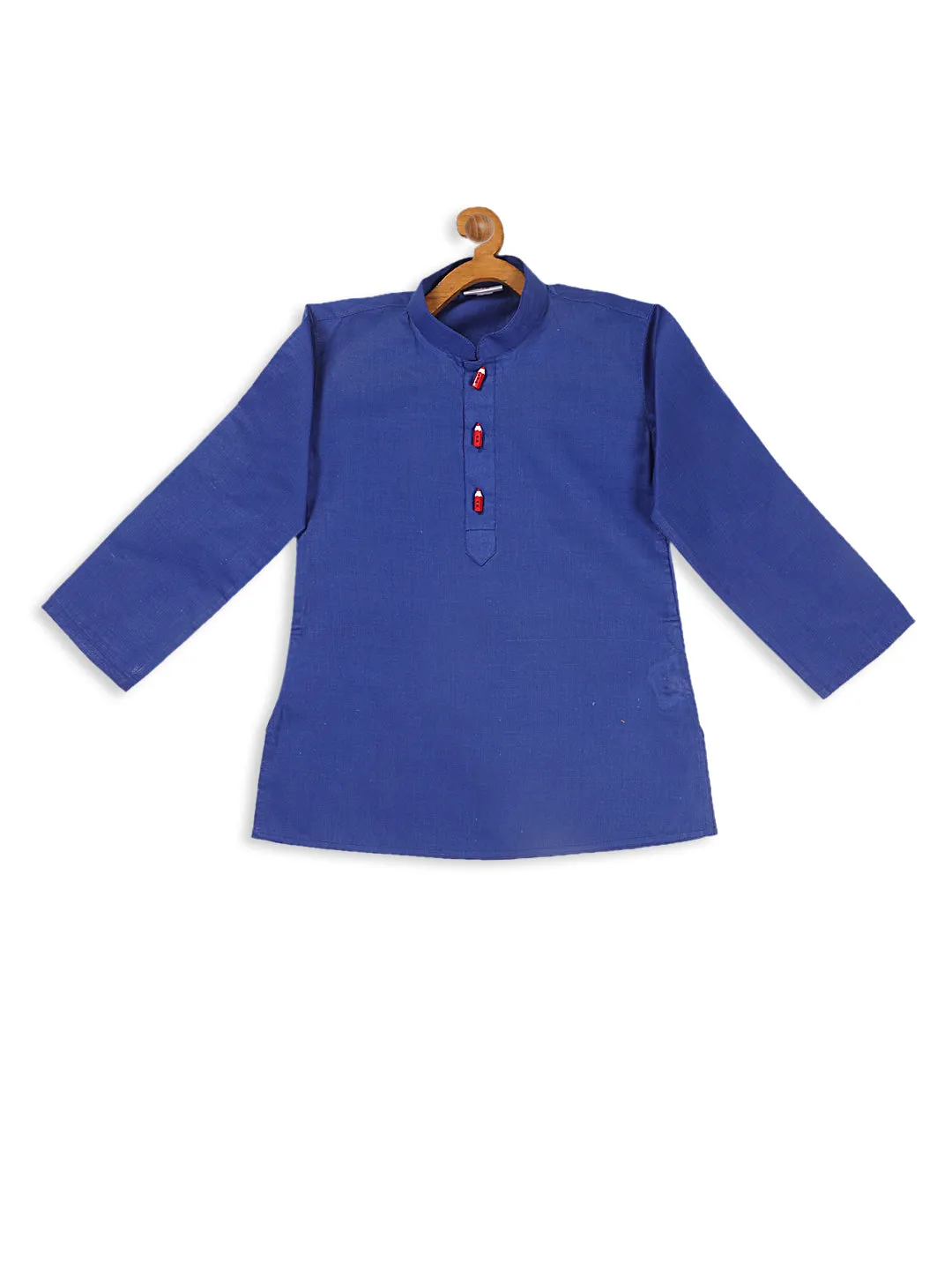 VASTRAMAY Boy's Blue Kurta