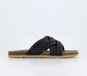 Womens Blowfish Malibu Myll Slides Black