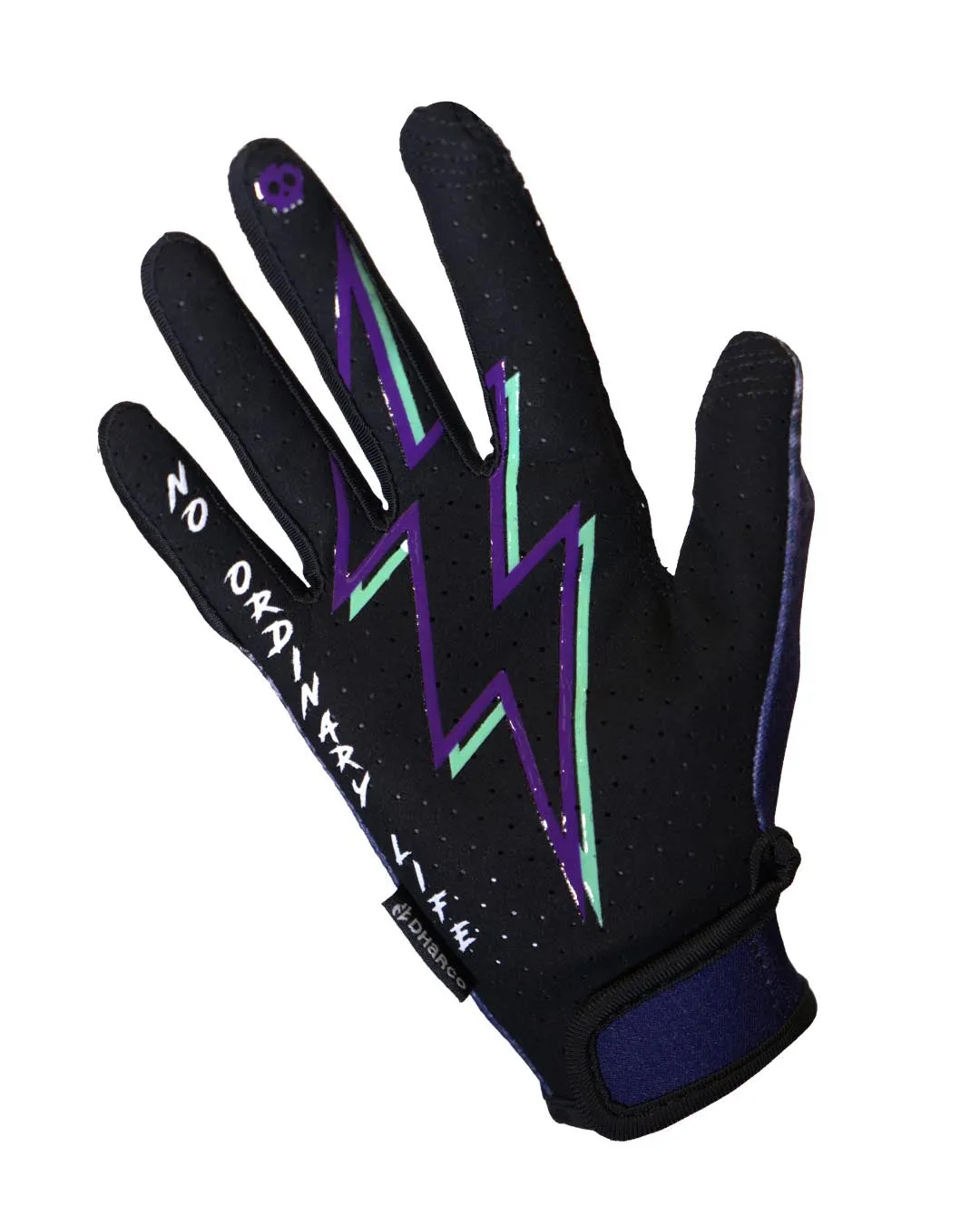 Womens Race Glove | Purple Leopard